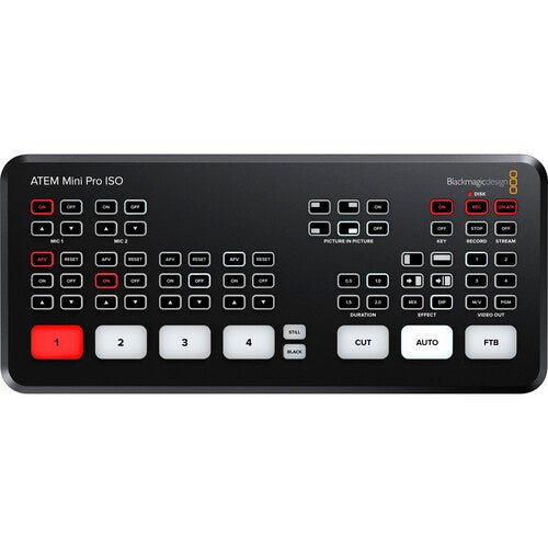 Blackmagic Design ATEM Mini Pro ISO HDMI Live Stream Switcher - Universal AV Solutions