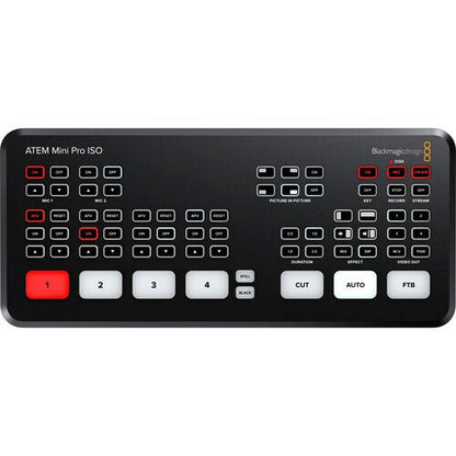 Blackmagic Design ATEM Mini Pro ISO HDMI Live Stream Switcher - Universal AV Solutions