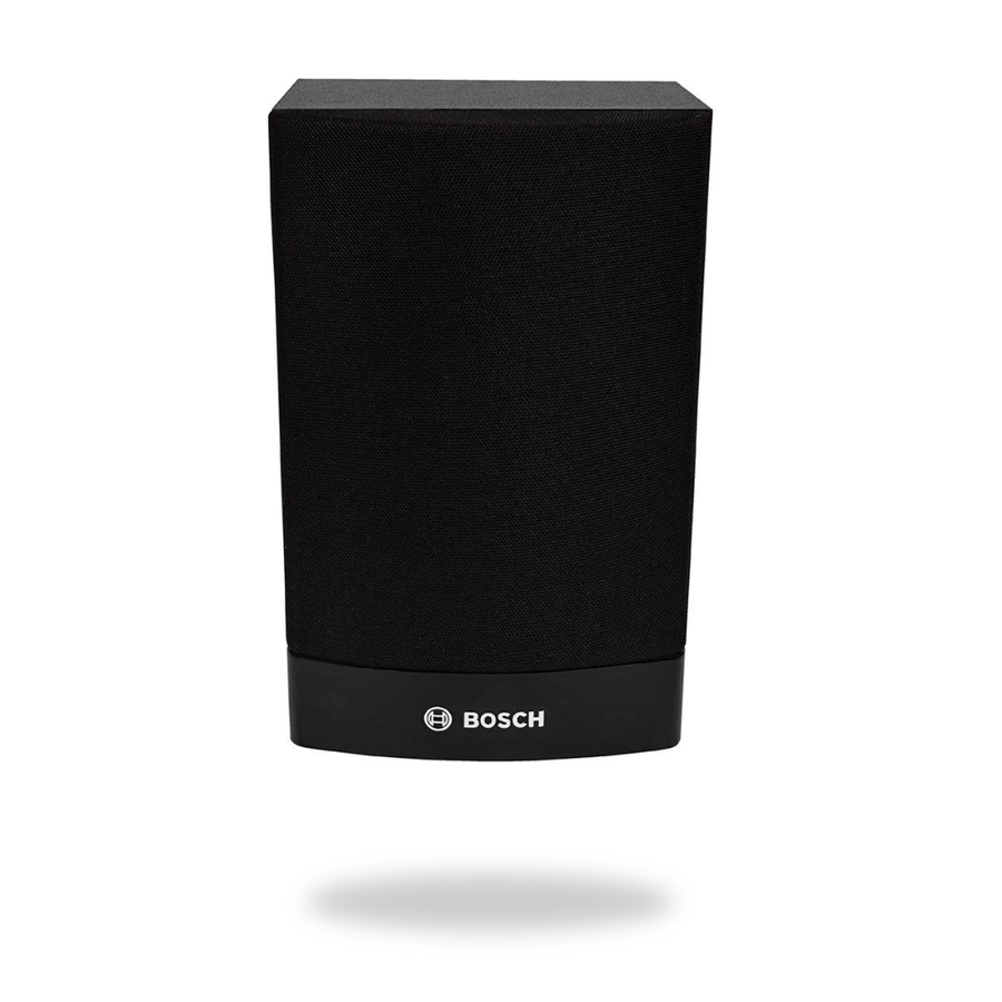Bosch LBD3902-D 6W cabinet loudspeaker, front view