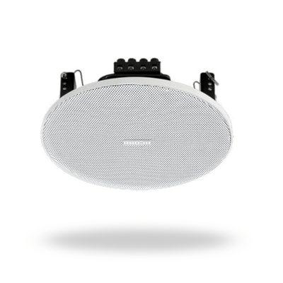 Bosch LC1-PC30G6-6-IN 30W premium-sound ceiling loudspeaker, front view