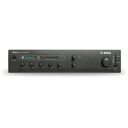 Bosch PA Plena PLE - 1ME120 - 3IN 120 W Mixer amplifier with USB/Bluetooth - Universal AV Solutions