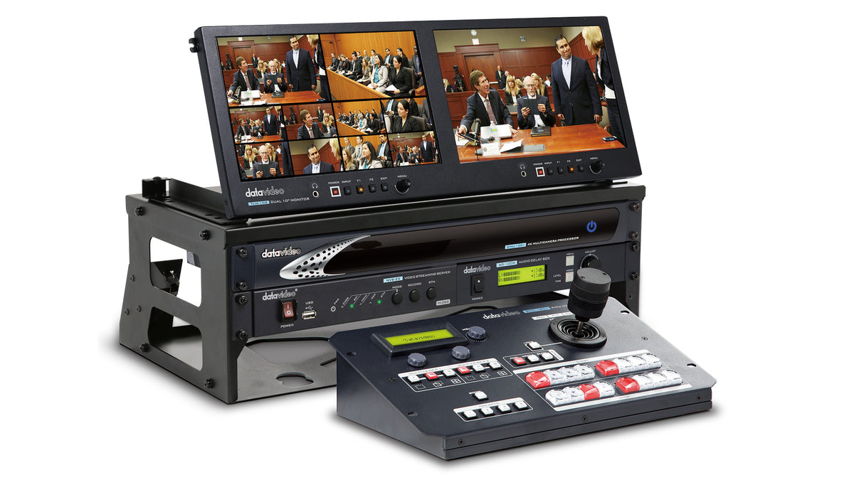 Datavideo GO KMU-100 Studio 8-Virtual Cam 4K Processor Studio - view 2