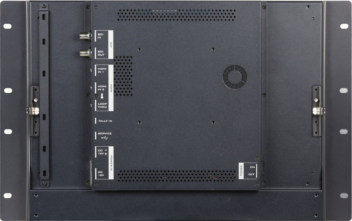 Datavideo TLM-170KR 17.3" 4K Broadcast Monitor (7RU Rackmount) - view 3