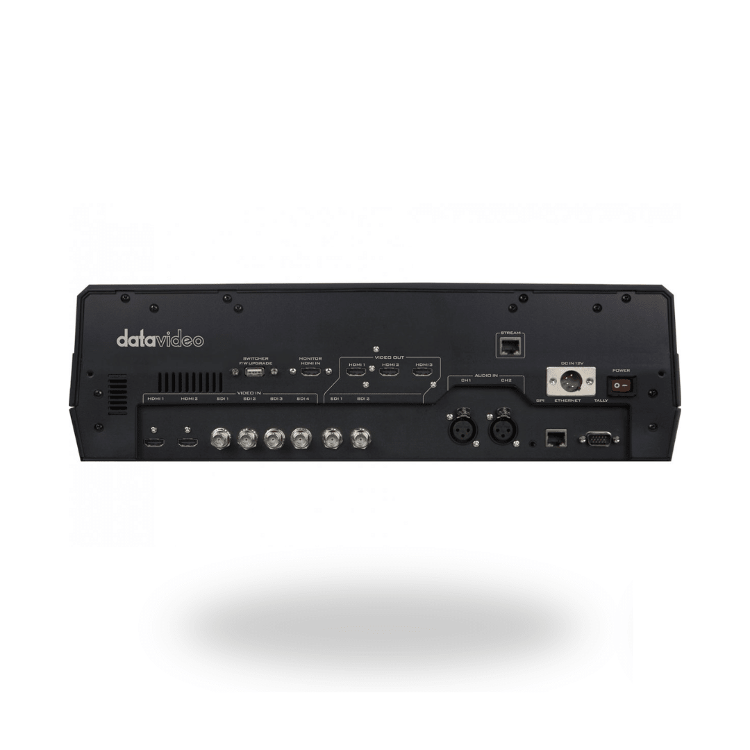 Datavideo HS-1300 6-Channel HD Portable Video Streaming Studio | Live Streaming Switcher & Recorder - Universal AV Solutions
