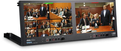 Datavideo TLM-102K Dual 10.1" 12G-SDI/4K-HDMI Monitor