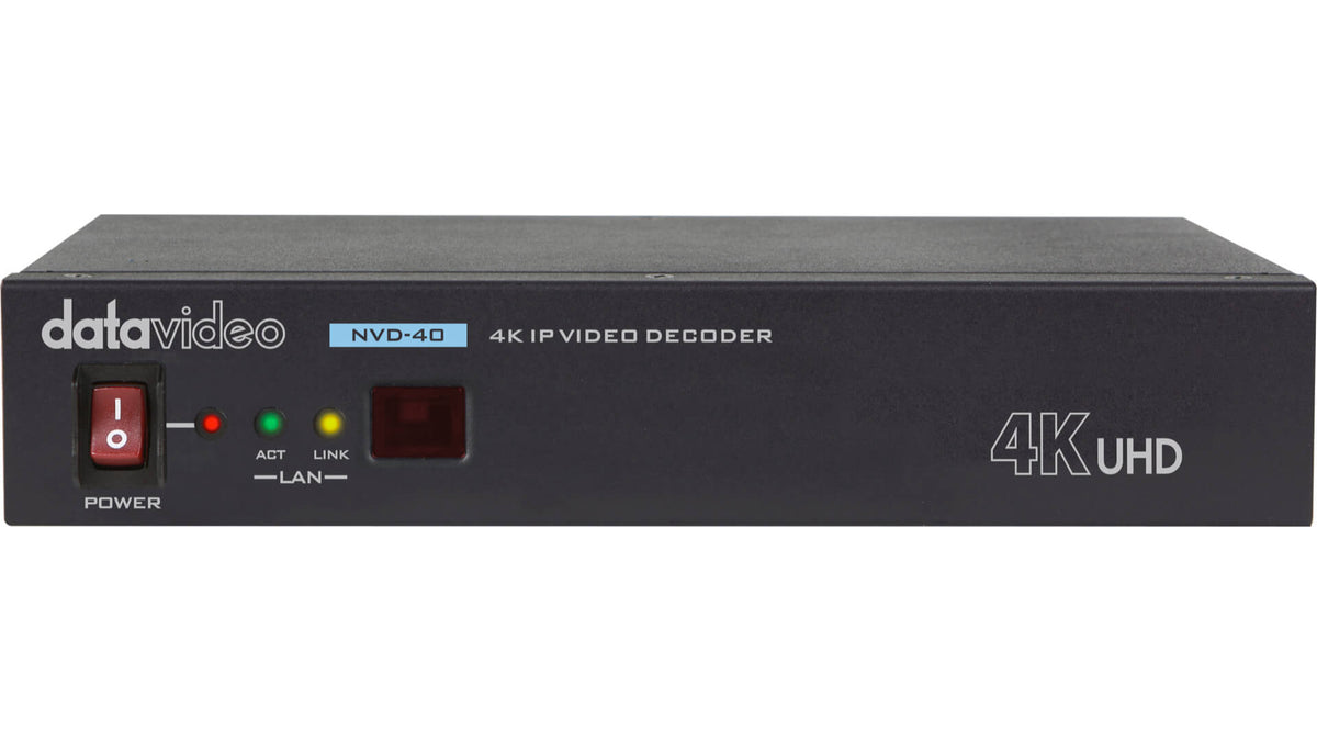 Datavideo NVD-40 4K HDMI IP Video Decoder