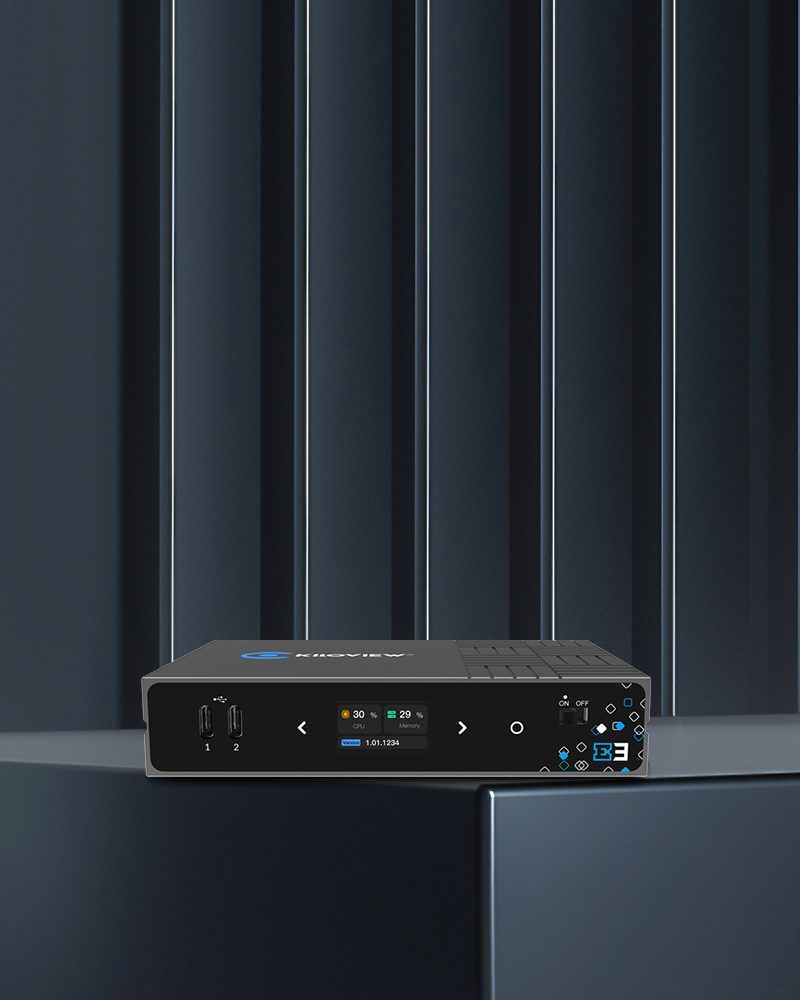 Kiloview E3 4K multi-interface video encoder front view