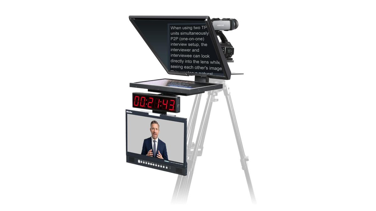 Datavideo TP-750 19" Studio Teleprompter Kit - view 3