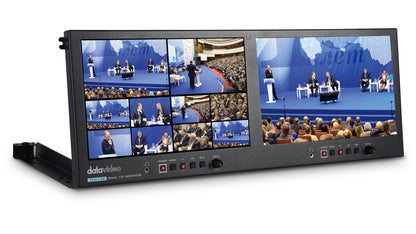 Datavideo TLM-102 Dual 10.1" FHD SDI/HDMI Cross Conversion Monitor - view 2