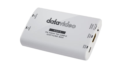 Datavideo CAP-4 4K HDMI to USB-C Capture Box