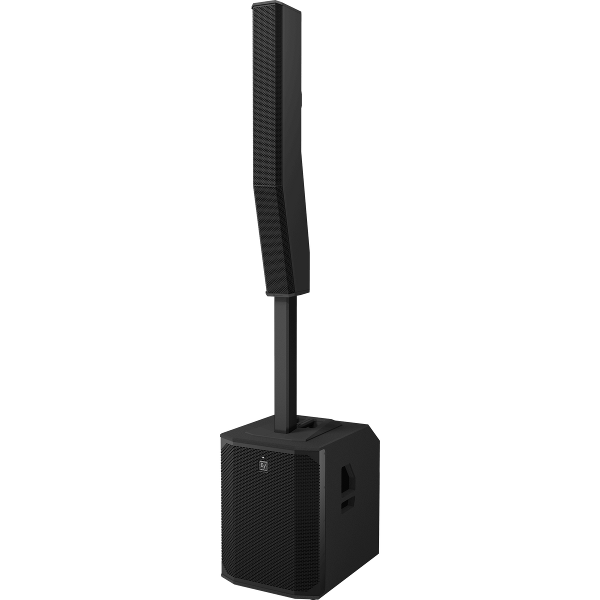 Electro-Voice EVOLVE 70 15-inch portable column loudspeaker system, black, front view