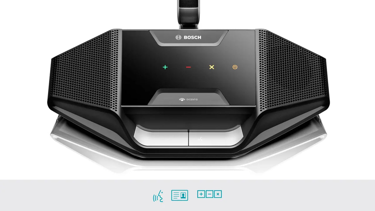 Bosch DICENTIS discussion device with voting buttons