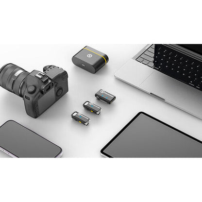 Hollyland LARK M1 DUO 2 - Person Wireless Microphone System (2.4 GHz) - Universal AV Solutions