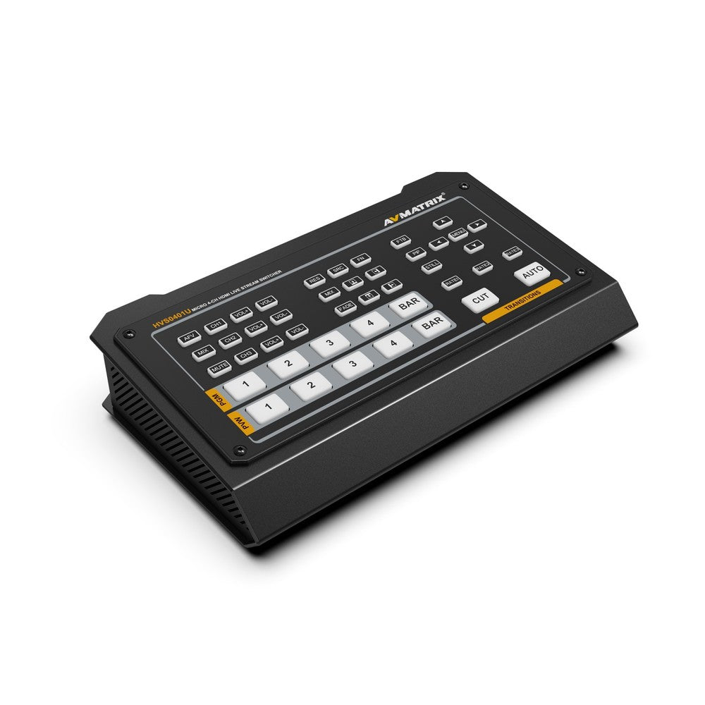 HVS0401U Micro 4 Channel HDMI/ DP Video Switcher - Universal AV Solutions