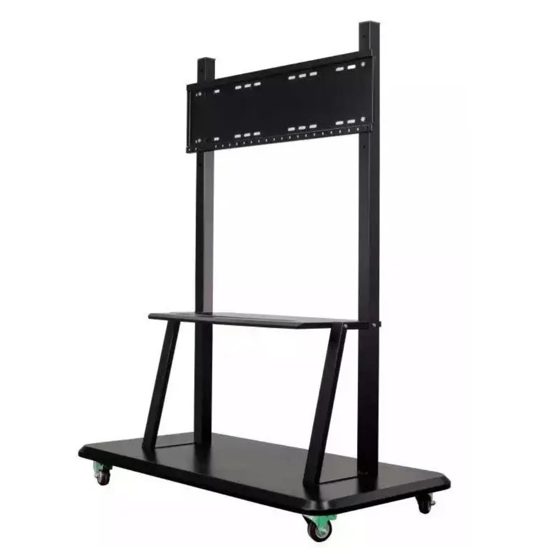 Portable Floor Stand for Smart TV Rolling Cart for Interactive Flat Panel Displays - Universal AV Solutions