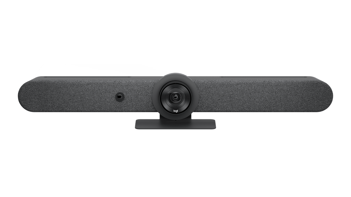 Logitech Rally Bar all-in-one video conferencing bar, front view