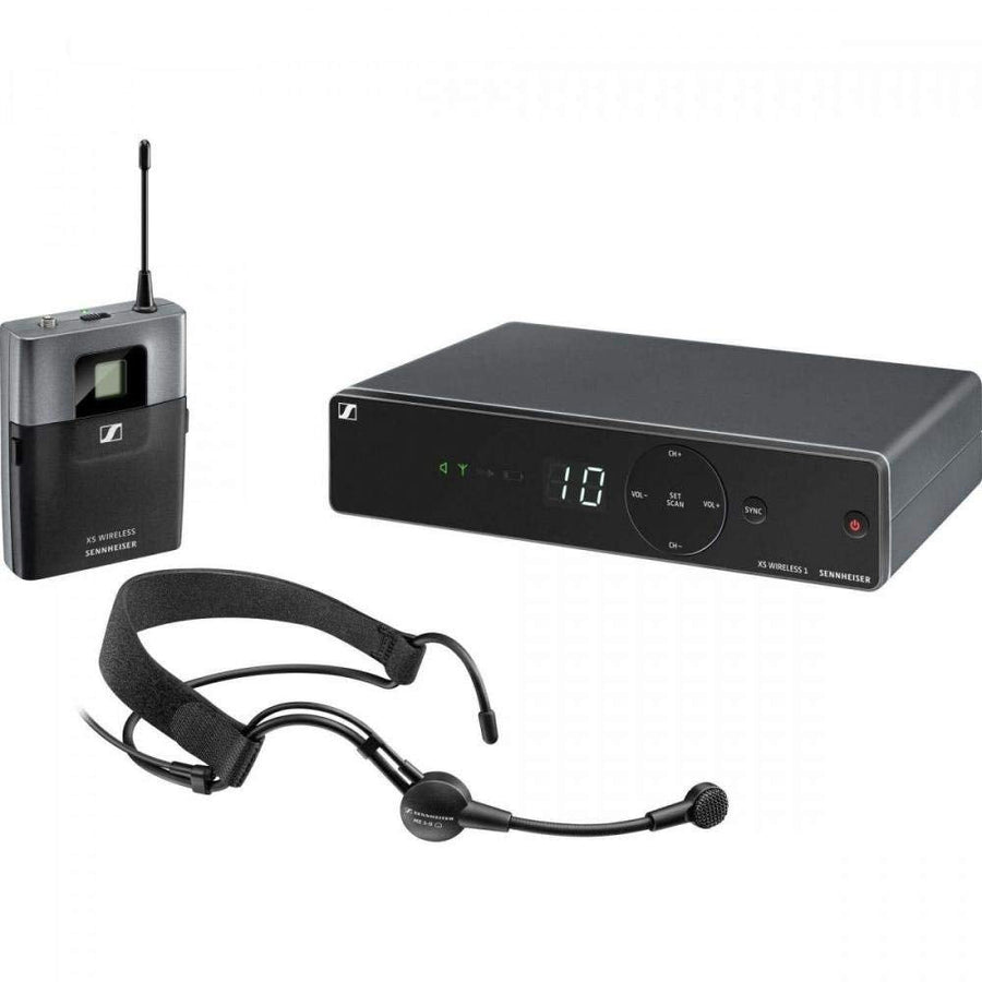 Sennheiser XSW 1-ME3-A wireless headset microphone system, main product image