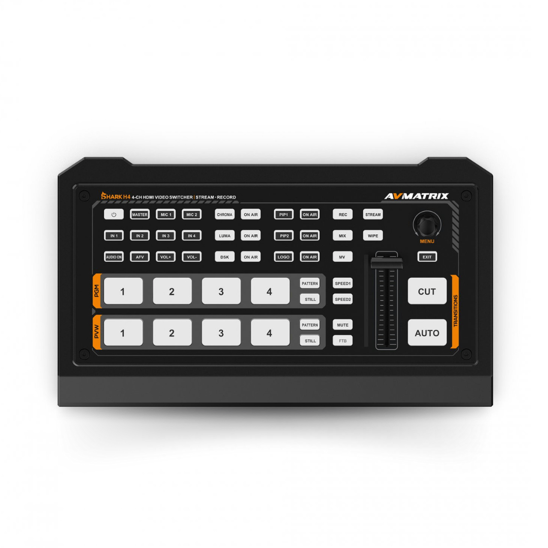 SHARK H4 4 - CH HDMI VIDEO SWITCHER - Universal AV Solutions