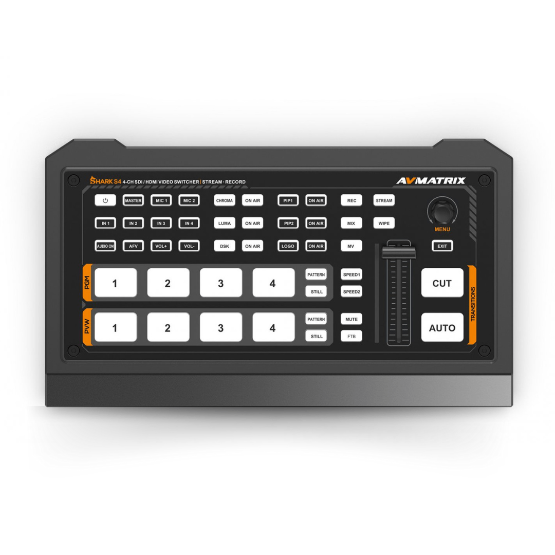 SHARK S4 4 - CH SDI/HDMI VIDEO SWITCHER - Universal AV Solutions