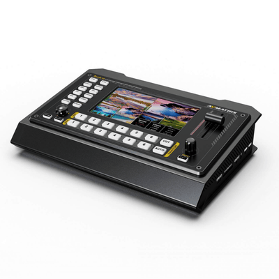 AVMatrix SHARK S6 6-channel HDMI/SDI video switcher, front view
