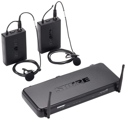 Shure SVX188/CVL Dual Lapel Wireless Microphone System - Universal AV Solutions