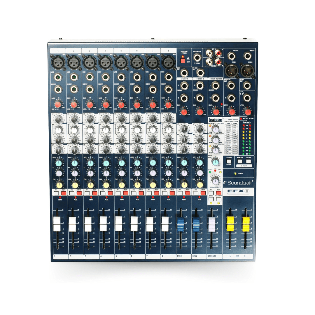 Soundcraft EFX8 CONSOLE +K EU - Universal AV Solutions