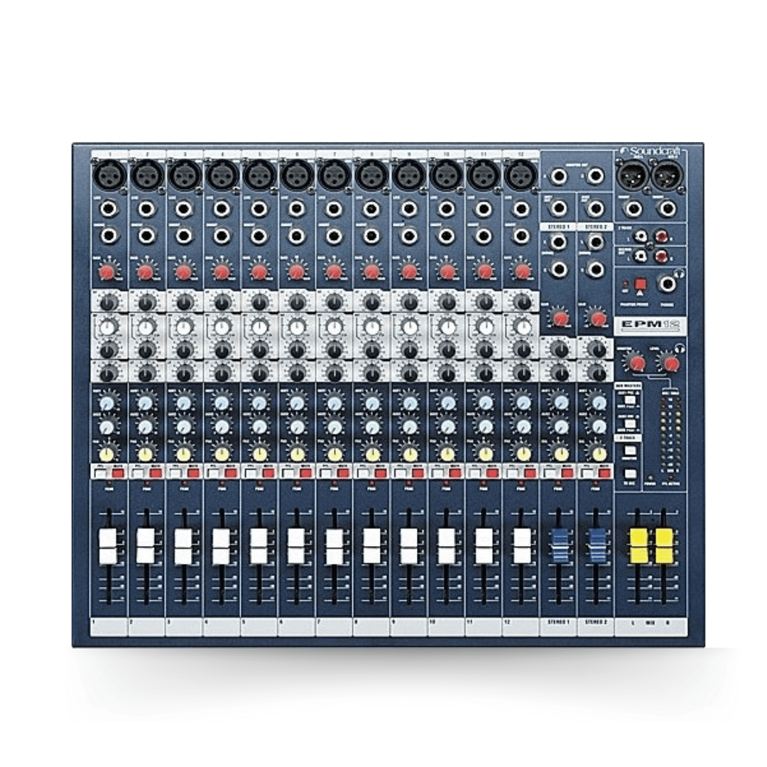 Soundcraft EPM 12CH CONSOLE EU - Universal AV Solutions