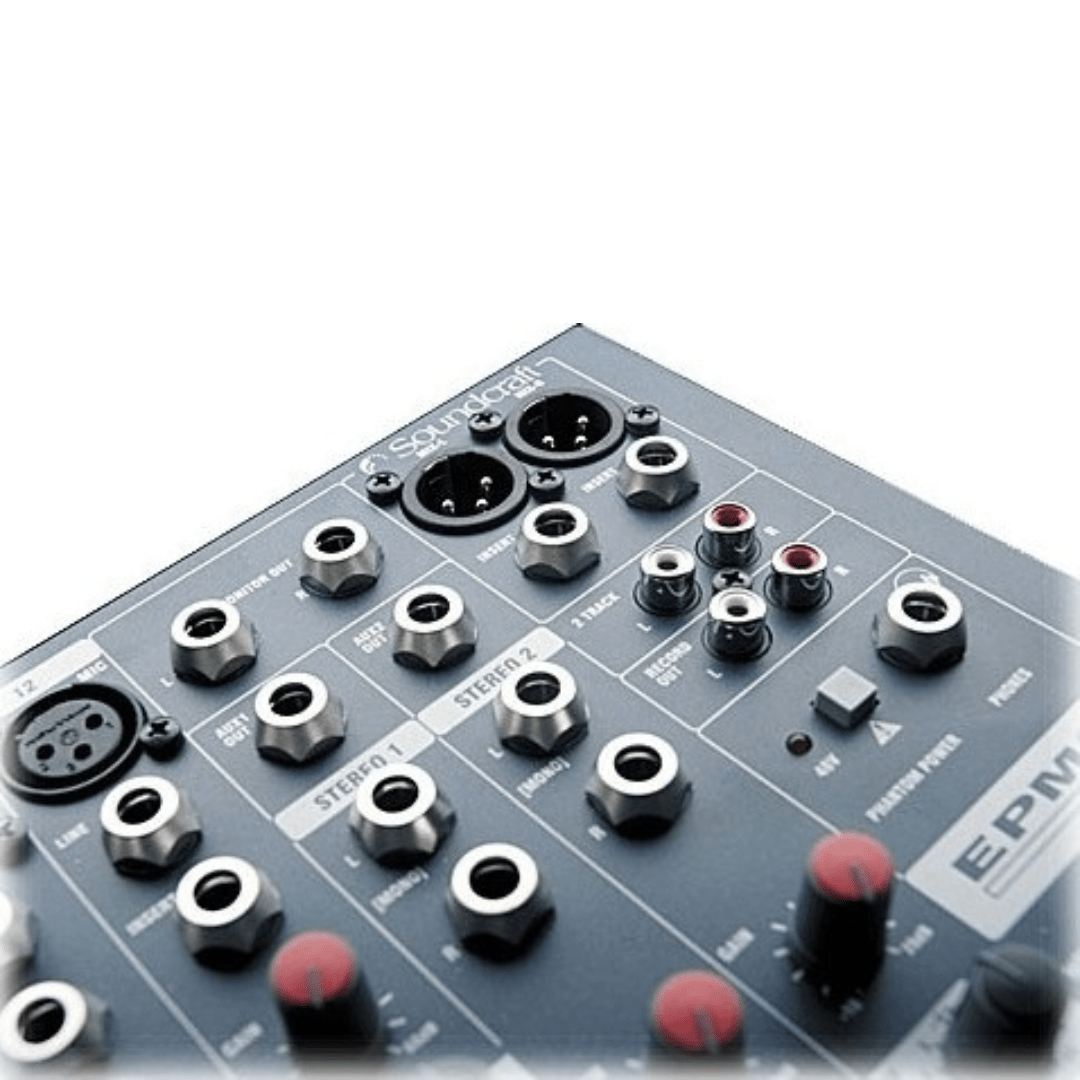 Soundcraft EPM 12CH CONSOLE EU - Universal AV Solutions