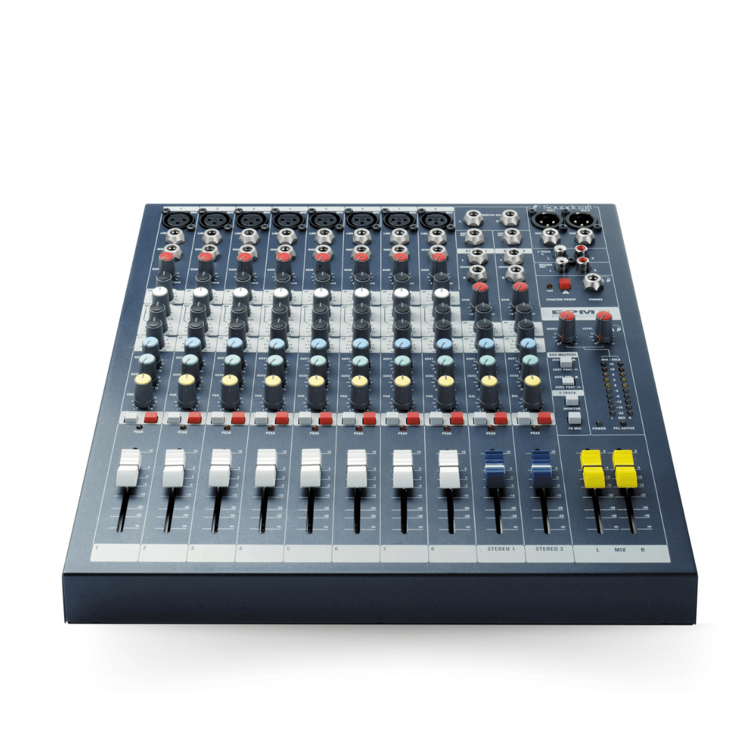 Soundcraft EPM 8CH CONSOLE EU - Universal AV Solutions