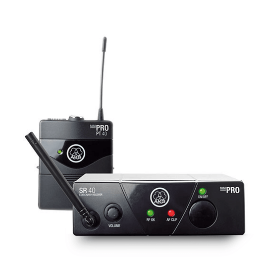 WMS40MINI INSTR - SET ISM2 - Universal AV Solutions