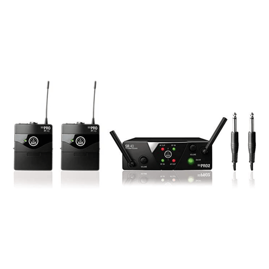 WMS40MINI2 INSTR - SET ISM2/3 - Universal AV Solutions