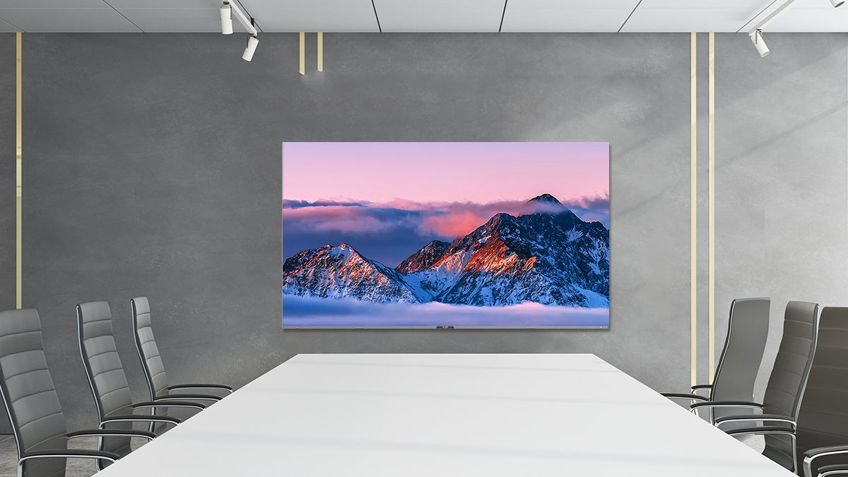 All-in-One Active LED Video Wall in a conference room