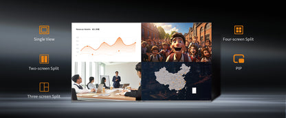 All-in-One LED video wall - modular installation