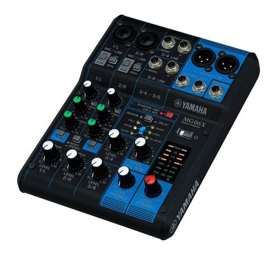 Yamaha MG06X 6-input compact analog mixer - view 1 of 5
