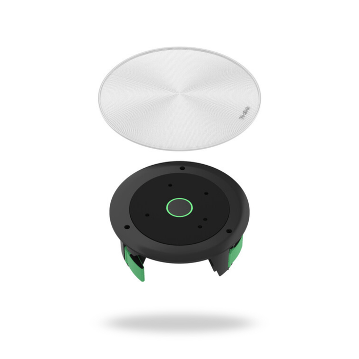Yealink CM20 AI-powered ceiling microphone, front view
