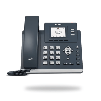 Yealink MP52 E2 Microsoft Teams common area IP phone, front view