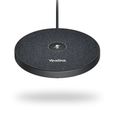 Yealink VCM35 wired 360-degree conference microphone, front view